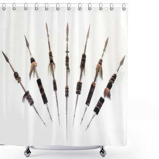 Personality  Spear Shower Curtains