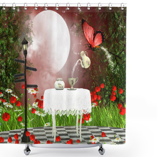 Personality  Fairy Teetime Shower Curtains