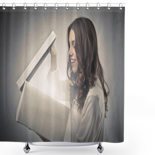 Personality  Present Shower Curtains