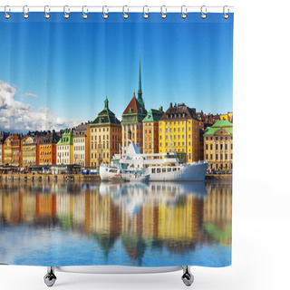 Personality  Old Town In Stockholm, Sweden Shower Curtains