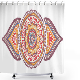 Personality  Ethnic Decorative Elements Shower Curtains
