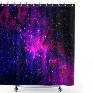 Personality  A Beautiful Galaxy In Deep Space. Elements Of This Image Were Furnished By NASA. For Any Purpose. Shower Curtains