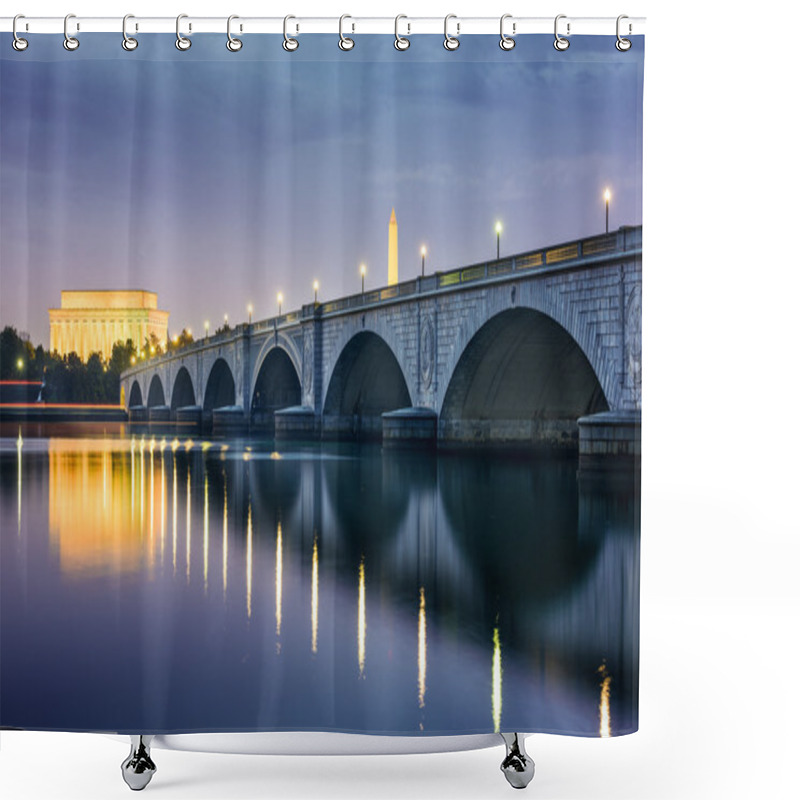 Personality  DC Skyline Shower Curtains