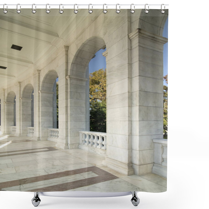 Personality  Greek Columns Shower Curtains
