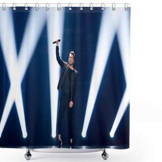Personality  Hovig From Cyprus  Eurovision 2017 Shower Curtains