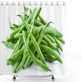 Personality  Green Beans Shower Curtains