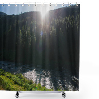 Personality  Sunlight Shower Curtains