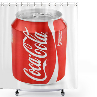 Personality  Aluminum Red Can Of Coca-Cola Shower Curtains