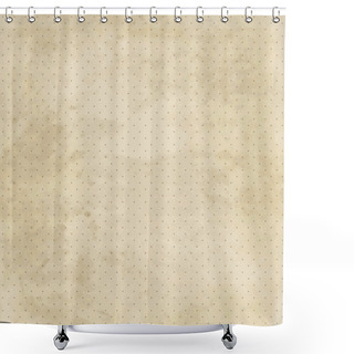 Personality  Vintage Background With Grunge Texture And Polka Dot Pattern Shower Curtains