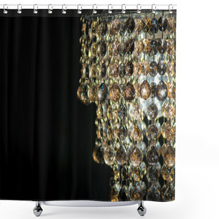 Personality  Cut Glass Chandelier Shower Curtains