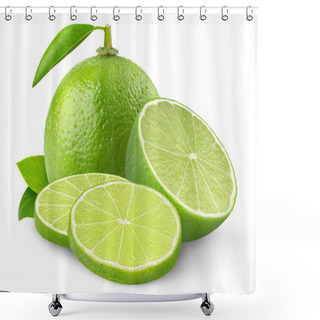 Personality  Fresh Limes Shower Curtains
