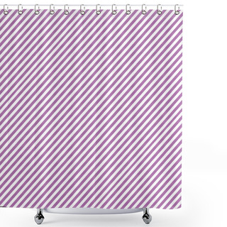 Personality  Stripe Purple Pattern Shower Curtains