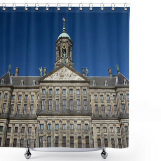 Personality  Royal Palace At The Dam Square, Amsterdam.  Shower Curtains