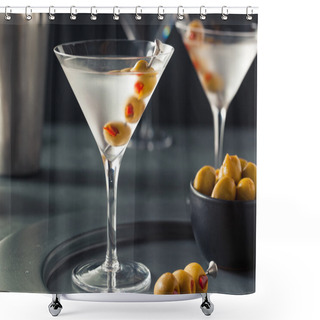Personality  Classic Shaken Dry Vodka Martini Shower Curtains