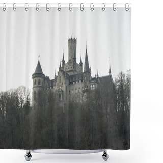Personality  Ancient Marienburg Castle, Lower Saxony, Germany Shower Curtains