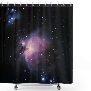 Personality  Orion Nebula Night Sky Deep Space Shower Curtains