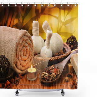Personality  Spa Massage Shower Curtains