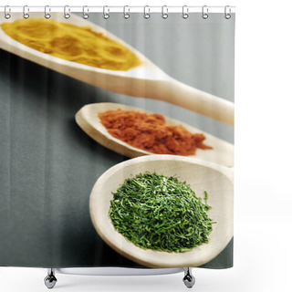 Personality  Spices Shower Curtains