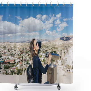 Personality  Tourist Shower Curtains