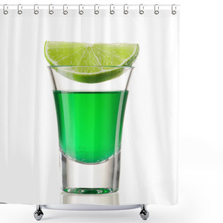 Personality  Shot Drink Cocktail Shower Curtains