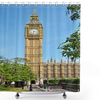 Personality  Big Ben And Westminster Palace, London, United Kingdom Shower Curtains