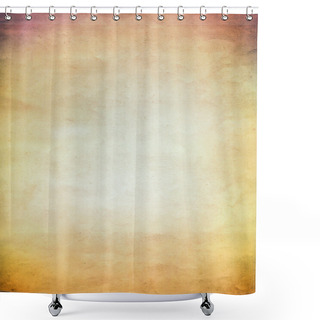 Personality  Vintage Paper Texture Shower Curtains