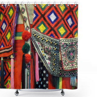 Personality  Native Costume Detail Shower Curtains