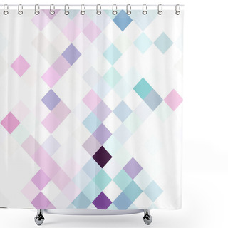 Personality  Seamless Website Background Shower Curtains