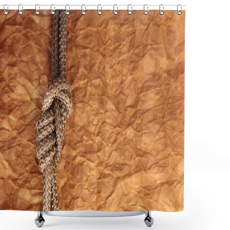 Personality  Rope Knot Shower Curtains
