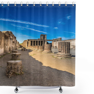 Personality  Ruins Of Pompeii - Pompei, Province Of Naples, Campania, Italy, Europe Shower Curtains