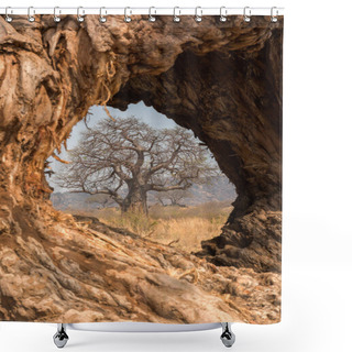 Personality  Landscape Of Ruaha National Park Shower Curtains