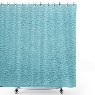 Personality  Abstract Painted Textures Of Skin Turquoise Color Shower Curtains