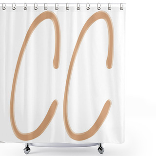 Personality  Color Correcting Cream Foundation In CC Character Style Shower Curtains