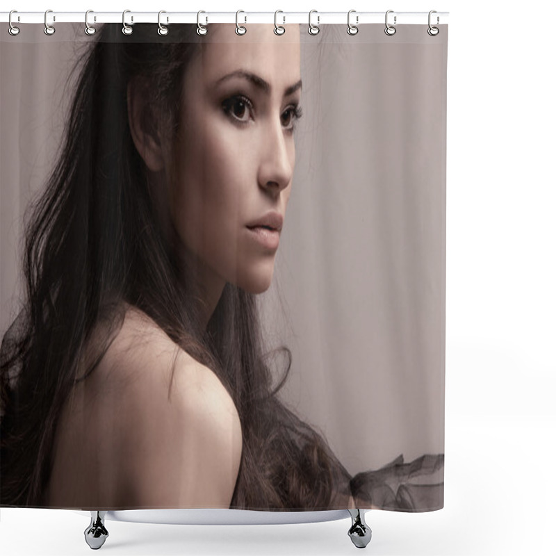 Personality  Woman Beauty Shower Curtains