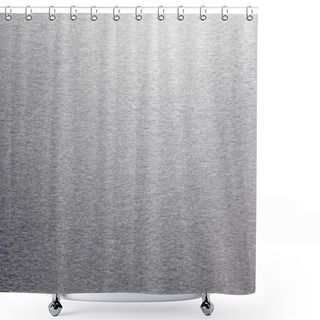 Personality  Stainless Steel Texture Shower Curtains