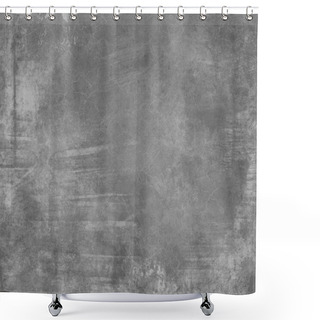 Personality  Grunge Grey Background Shower Curtains