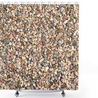 Personality  Gravel Background Shower Curtains