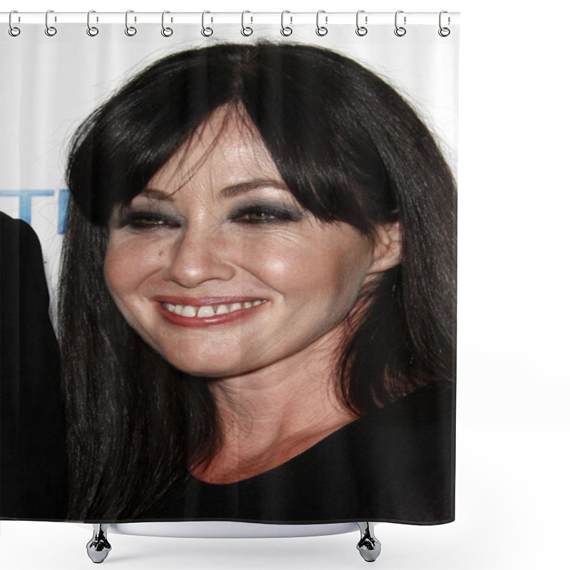 Personality  Shannen Doherty shower curtains