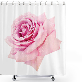 Personality  Pink Rose Shower Curtains