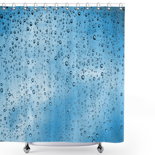 Personality  Wet Window Shower Curtains