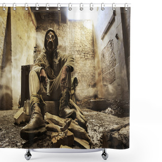 Personality  War Hero Shower Curtains