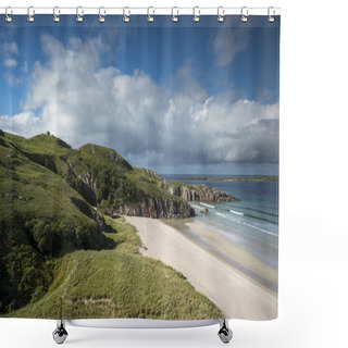 Personality  Ceannabeinne Beach Scottish Highlands Shower Curtains