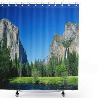 Personality  Yosemite National Park Shower Curtains