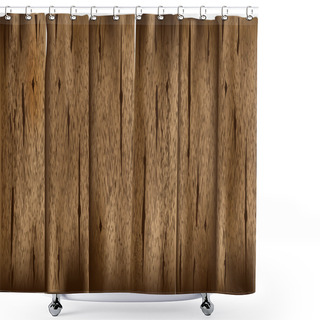 Personality  Wooden Planks Background Shower Curtains