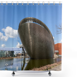 Personality  Universum Science Center In Bremen Shower Curtains