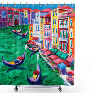 Personality  Venice, Italy Shower Curtains