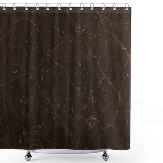 Personality  Abstract Brown Marble Background With Natural Pattern  Shower Curtains