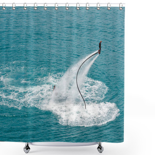 Personality  Water Activities In The Sea Shower Curtains