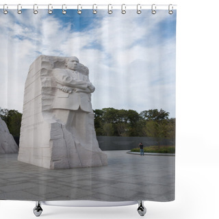 Personality  Martin Luther King, Jr. Memorial Shower Curtains