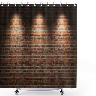 Personality  Brick Wall Shower Curtains